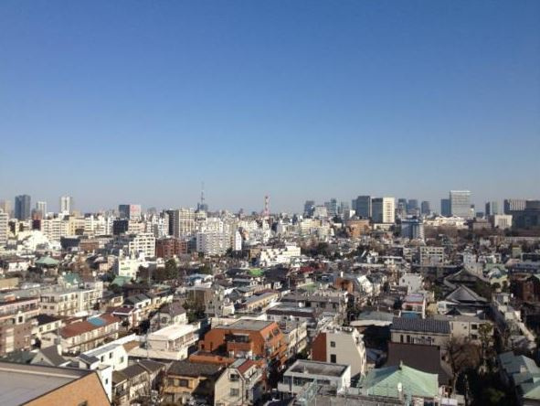 メインステージ信濃町の展望|最上階ならではの眺め