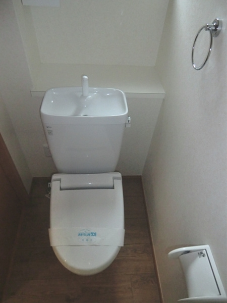 VERONA　B棟のトイレ|落ち着いたトイレです