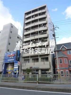 【外観】 | シロハイヌ弁天町 | 落ち着いた雰囲気の外観です