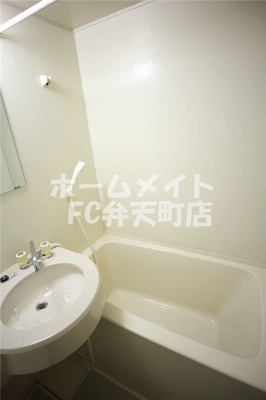 【浴室】 | シロハイヌ弁天町 | お風呂です