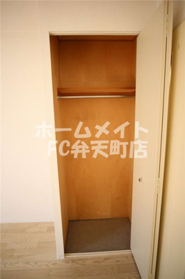 【収納】 | シロハイヌ弁天町 | 収納スペースです