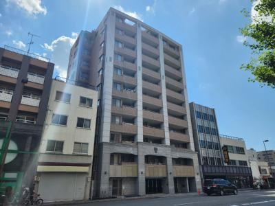 ライオンズマンション二条駅前の外観