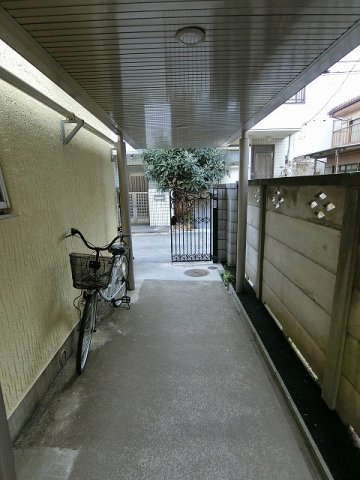 ハイツマツモトのエントランス