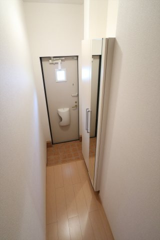 サニーコートＡの玄関