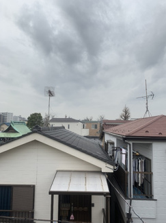 【展望】 | 北向きです