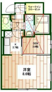 【間取り】 | グランコート市ヶ谷