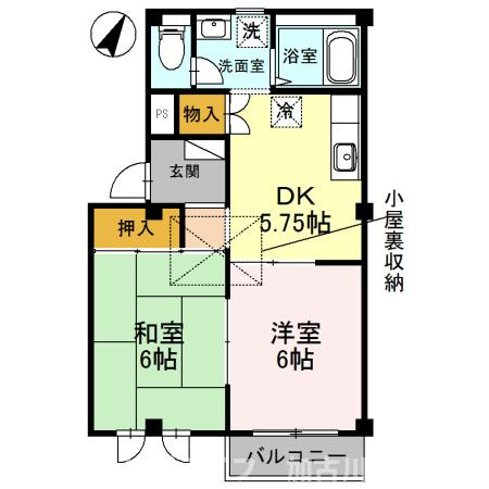 ローレルハイツⅠの間取り