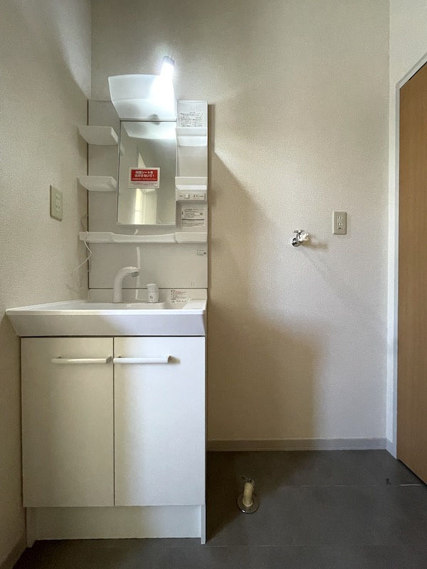 エスメラードBの洗面所