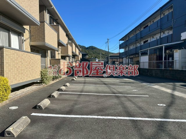 サンライズ御井のバルコニー|落ち着いた時間を過ごせるバルコニーです