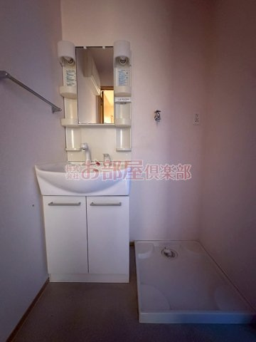 サンライズ御井の洗面所|忙しい朝には欠かせない洗面所です