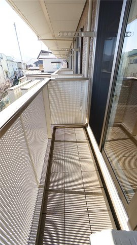 シャーメゾンプラントＢのバルコニー