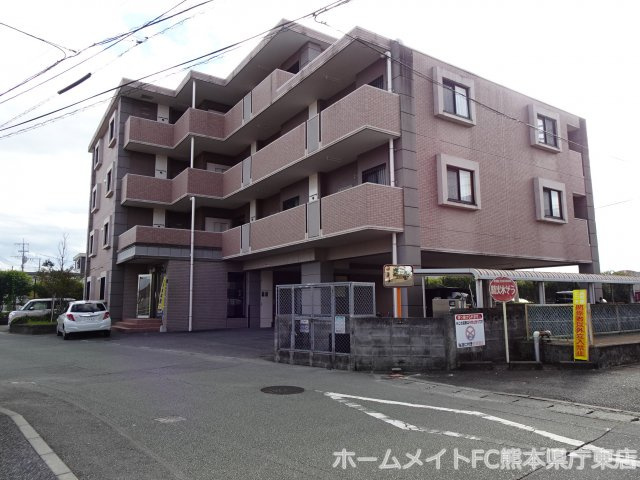熊本市南区近見６丁目の賃貸マンションの外観