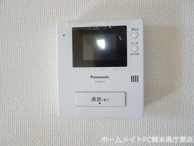 熊本市南区近見６丁目の賃貸マンションのセキュリティ