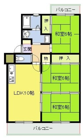 【間取り】 | 藤喜ビル