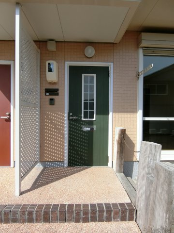 ポルタブランシェの玄関