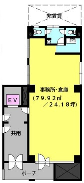 川尻ビルの間取り