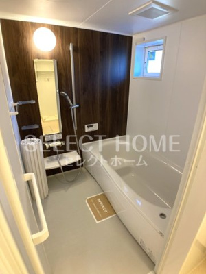 【浴室】 | ハイツ岡崎柱 東棟 | 同型タイプ落ち着いた空間のお風呂です