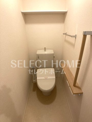 【トイレ】 | ハイツ岡崎柱 東棟 | 同型タイプトイレです