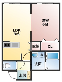 【間取り】 | パインマーシュⅢ
