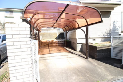 【駐車場】 | 土浦市永国 | カーポート付駐車スペース