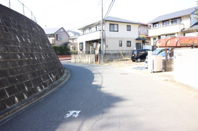 【前面道路含む現地写真】 | 土浦市永国 | 東から西方面