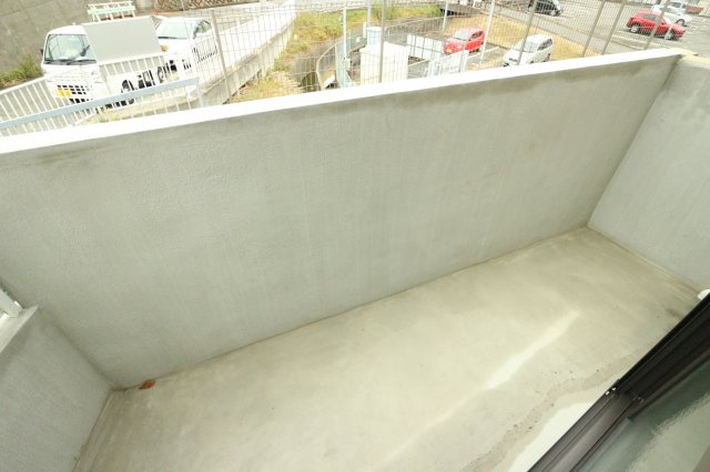 サンマリン五色山のバルコニー