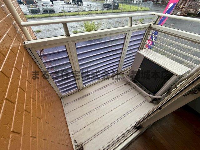 コーポフレグランスのバルコニー