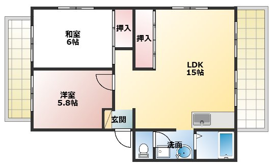 【間取り】 | 増田ハイツ | 増田ハイツ