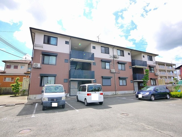 パークハイム21の外観|キレイな外観です。