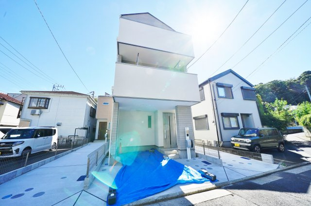 今井小学校徒歩５分！17.6帖の開放感のあるリビング♪３ＳＬＤＫ！保土ヶ谷区今井町　全４棟新築戸建ての外観