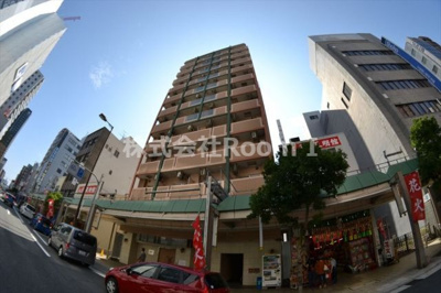 【外観】 | グラマシー心斎橋東(旧ユーカ心斎橋東) | 外観は落ち着いています
