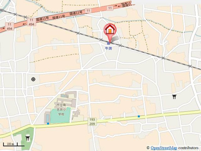 【地図】 | 牛渕ステーションハイツ・
