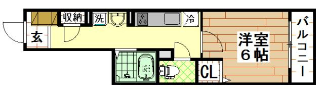 Patioの間取り