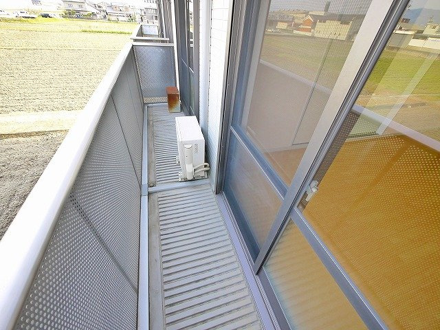 アネックスグリーンガーデンのバルコニー|広々としたバルコニーです