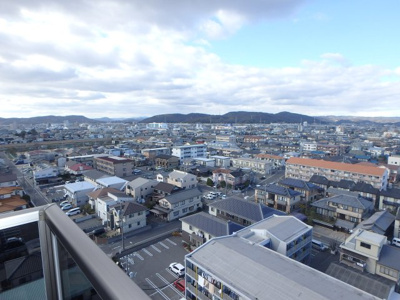 【展望】 | ビバリーグランディーⅡ | 北区田中　ビバリーグランディーⅡ　3LDK　展望