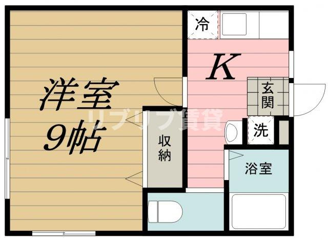 ハウスカーマインの間取り