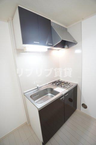 ハウスカーマインのキッチン