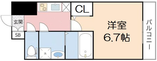 【間取り】 | エスリード大阪上本町グリーズ