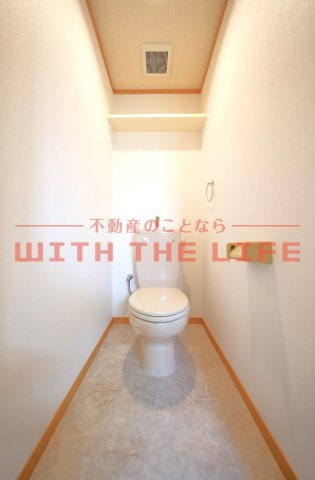 ピュアクローネII【キャッシュバック対象物件】のトイレ|コンパクトで使いやすいトイレです