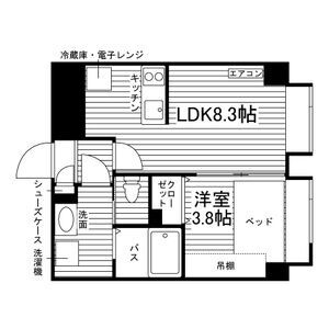 【間取り】 | メニーズコート科学大学前