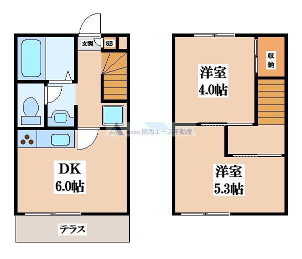 【間取り】 | レオパレス枚岡ヒルズ