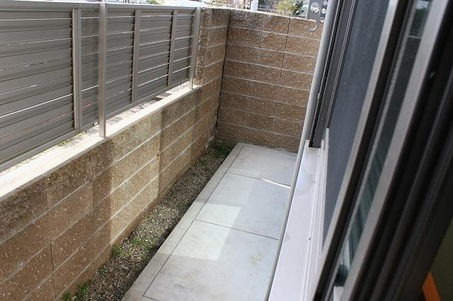 グランディール・青垣のバルコニー