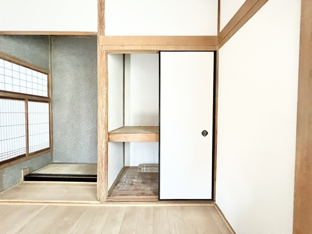 伏山一戸建ての収納