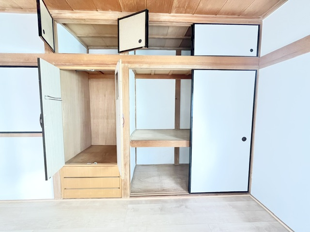 伏山一戸建ての収納