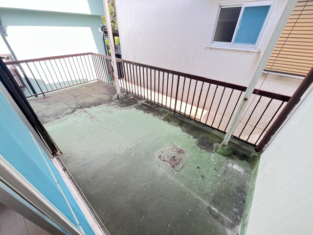 伏山一戸建てのバルコニー