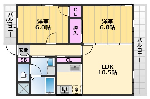 【間取り】 | SHRIKE96（シュライク96）