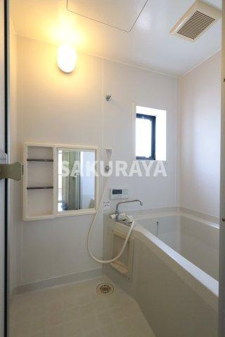 ラフォーレ福居7の浴室|2025年7月撮影。