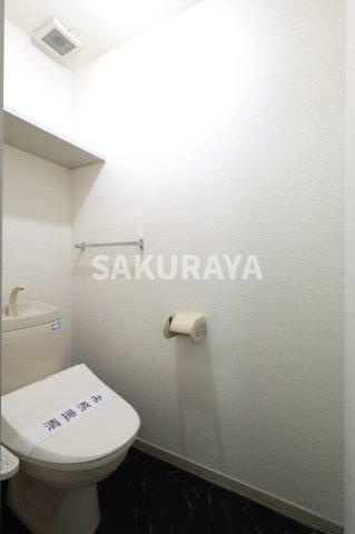 ラフォーレ福居7のトイレ|2025年7月撮影。