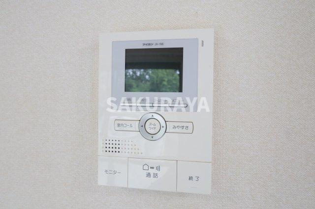 ラフォーレ福居7のセキュリティ|2025年7月撮影。