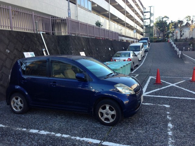 【駐車場】 | グリーンヒルズ横浜A棟 | 平置き駐車場